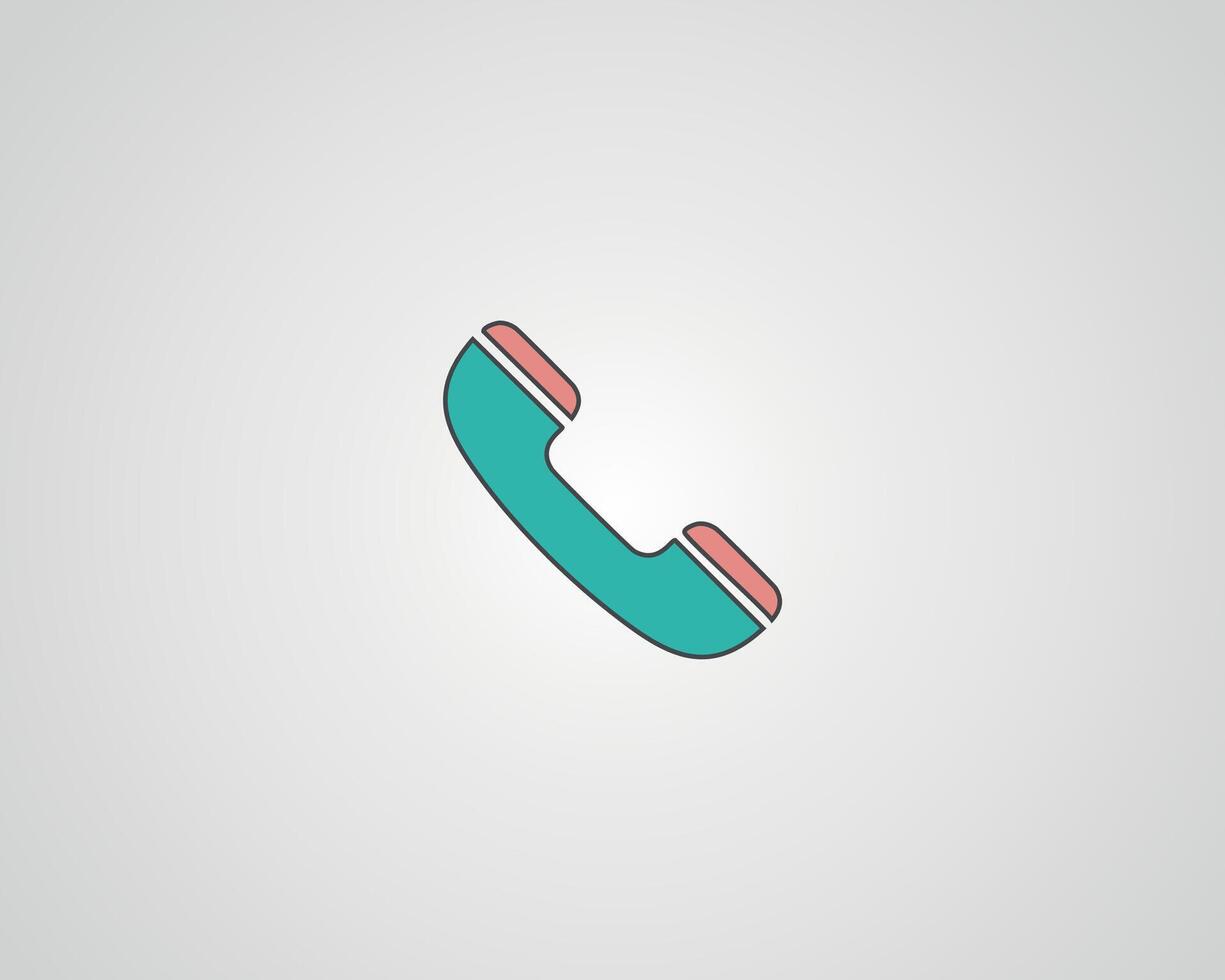 phone icon telephone sign vector