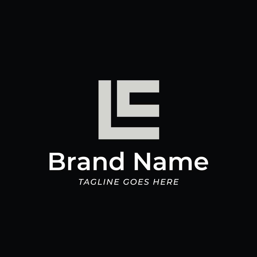 LE Creative Brand Logo vector