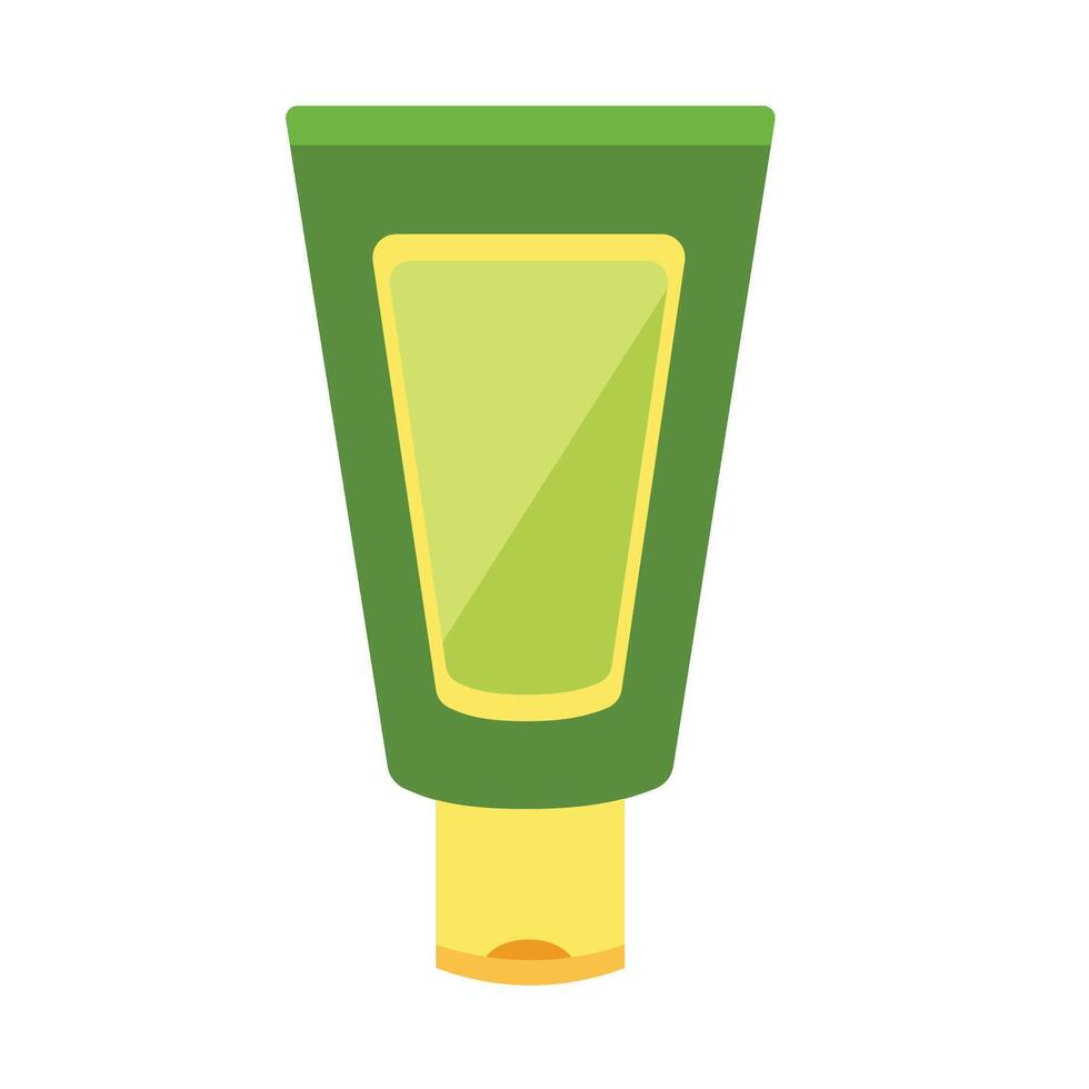 Hand drawn set of objects from the bathroom Facial wash vector