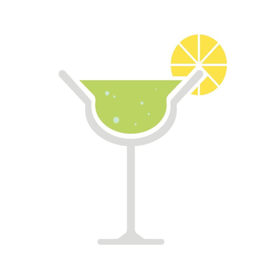 Hand Drawn Cocktails Margarita vector