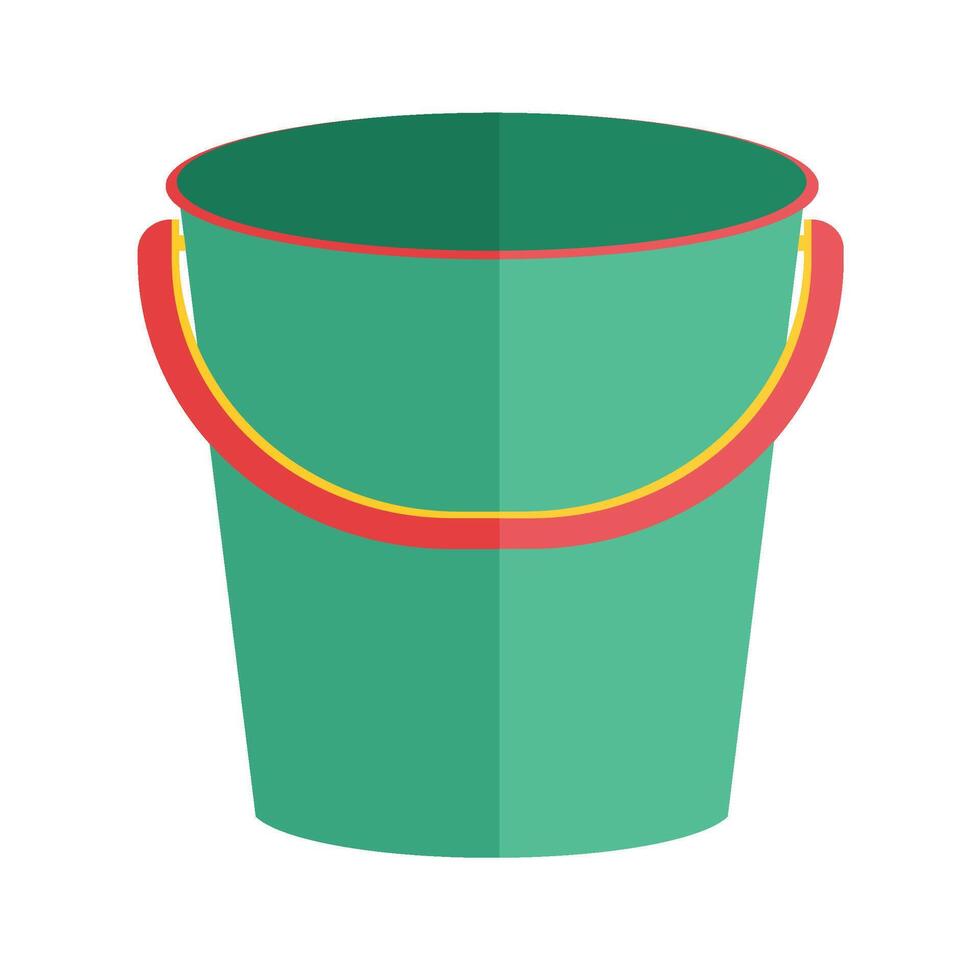 Garden tools set Bucket vector