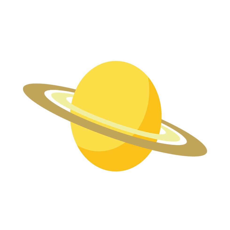 Space objects Saturn vector