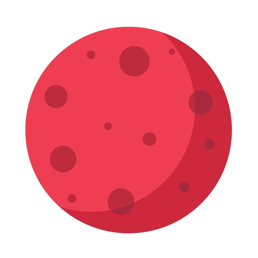 Space objects Mars vector