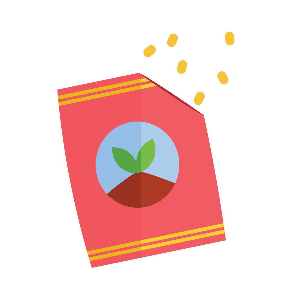 Garden tools set Seeds vector
