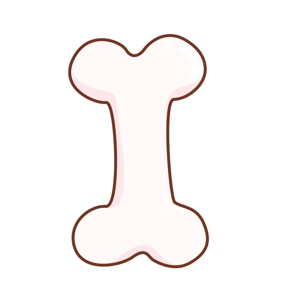 Set of human inner organs Bone vector