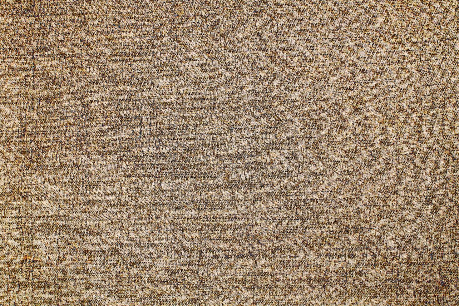 Natural Linen Material Textile Canvas Fabric Texture Background Close-up Detail of Fabric Natural Color Hemp Material Pattern Design Wallpaper. Can be Used as Background or For Graphic Design photo