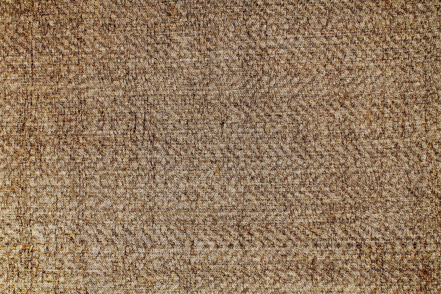 Natural Linen Material Textile Canvas Fabric Texture Background Close-up Detail of Fabric Natural Color Hemp Material Pattern Design Wallpaper. Can be Used as Background or For Graphic Design photo