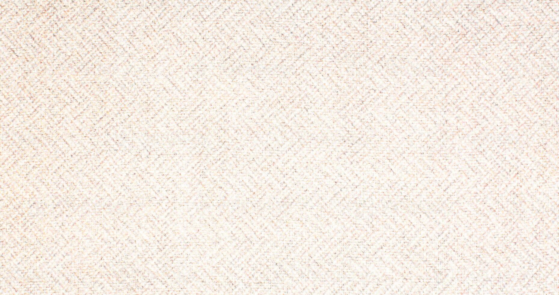 Natural linen material textile canvas Fabric texture background Close-up detail of fabric natural color Hemp material pattern design wallpaper. can be used as background or for graphic design photo