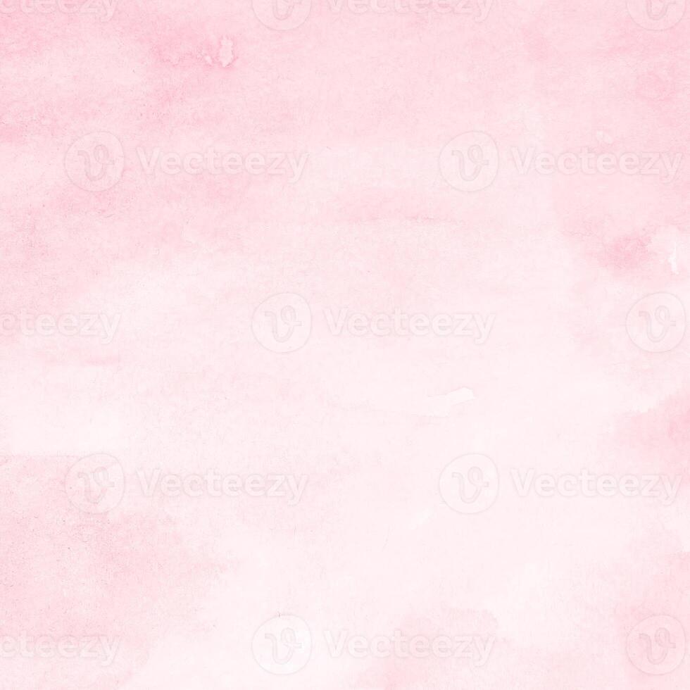 A pink watercolor background with a white background photo