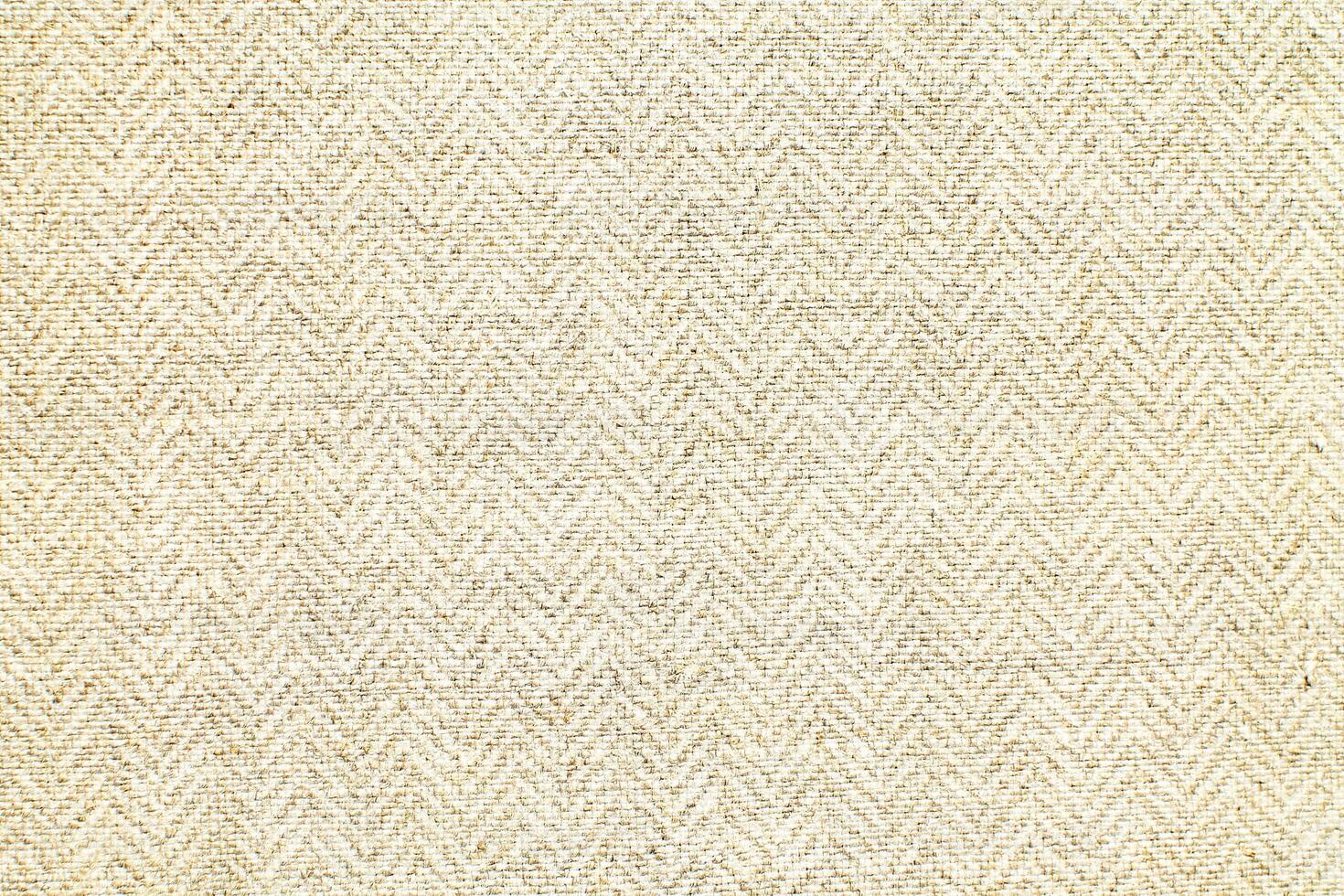 Natural linen material textile canvas Fabric texture background Close-up detail of fabric natural color Hemp material pattern design wallpaper. can be used as background or for graphic design photo