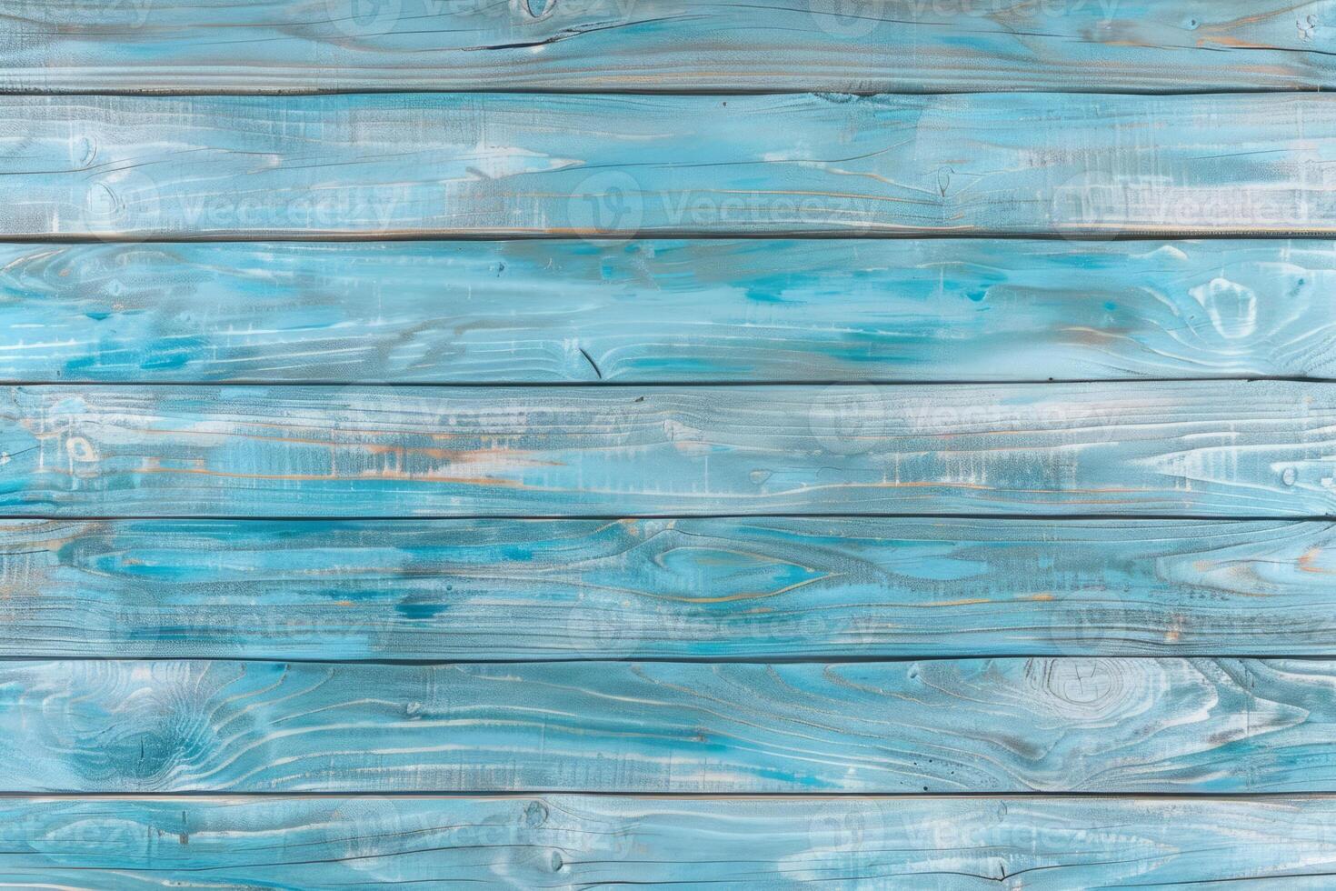 Light blue background with wood texture. The pattern on the surface of the wooden wall in pastel colors. A natural drawing for the interior design concept. photo