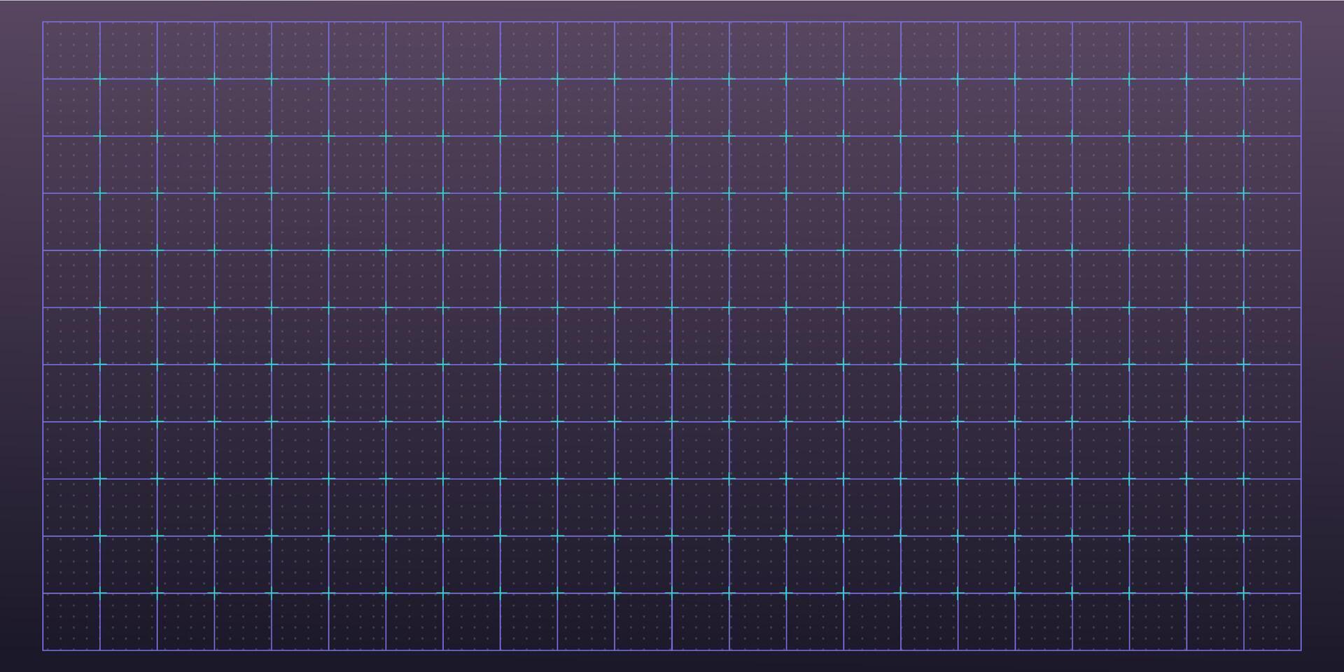 Hud grid game panel. Graph with dots, lines. Digital screen interface display, electronic grid for futuristic user system.GUI digital hi tech visor backdrop template vector