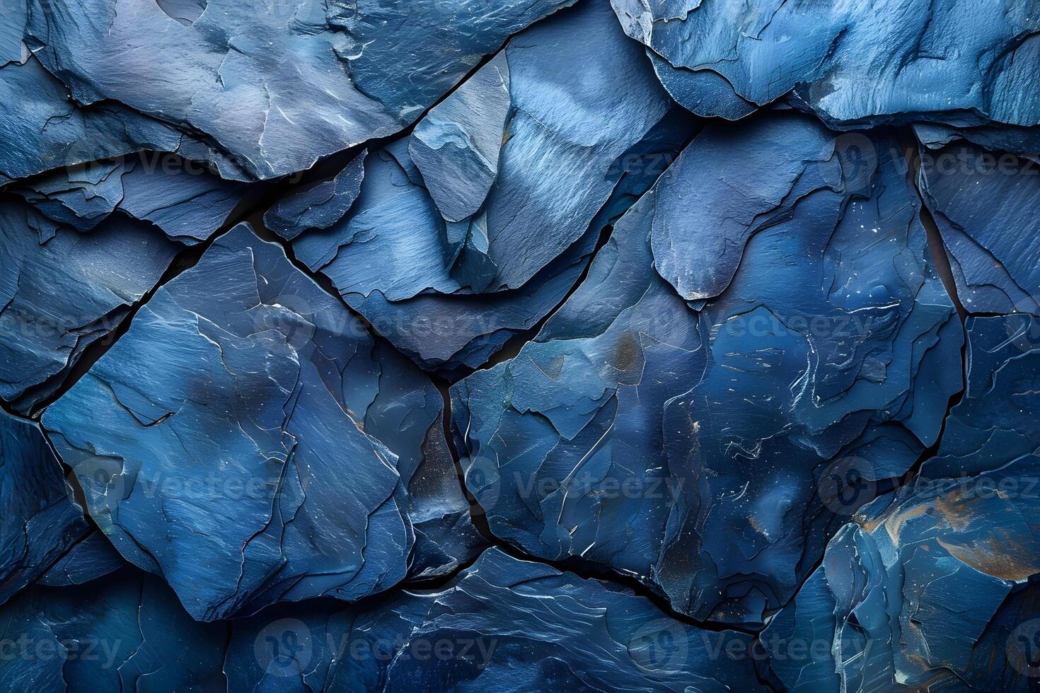 Abstract Blue Stone Texture for Design and Background Applications photo
