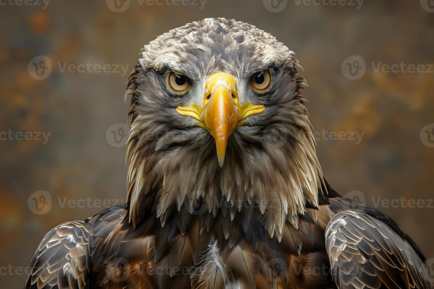 Majestic Eagle Portrait in High Detail for Wildlife Photography, Nature Conservation Concept, Ideal for Posters, Prints, and Educational Materials photo
