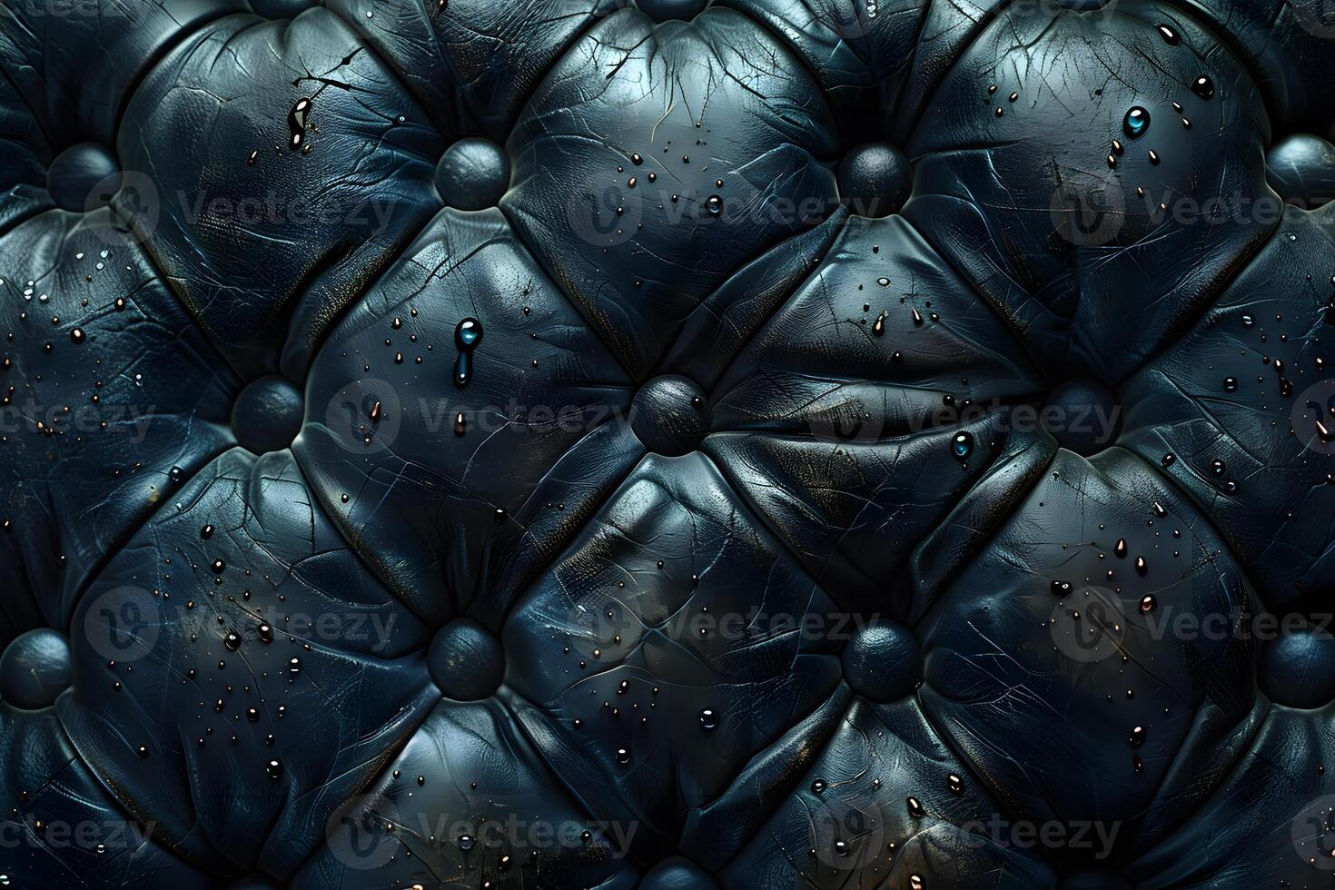 Luxury Leather Texture with Water Droplets for Stylish Interior Design and Print Material photo
