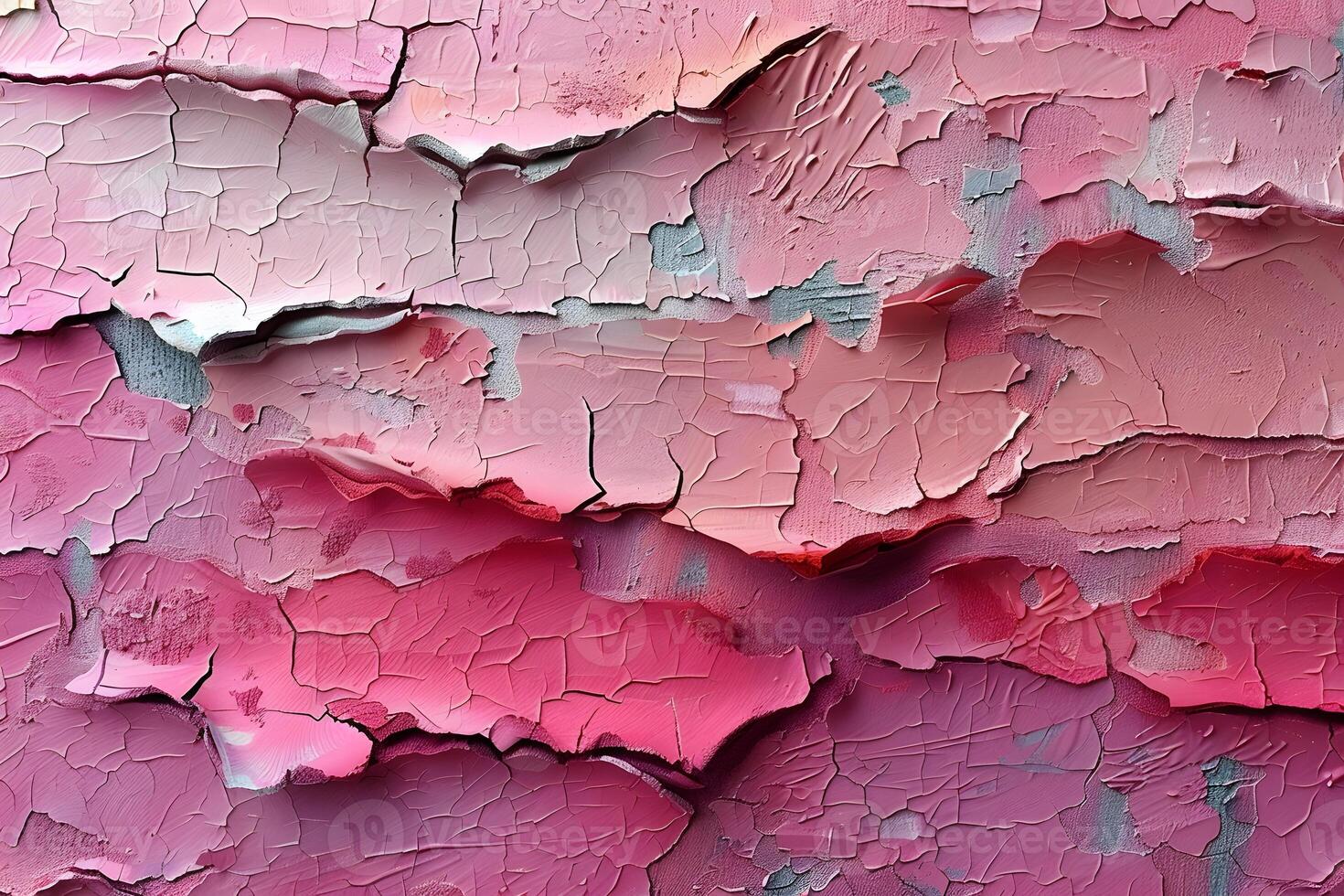 Abstract Pink and Red Textured Paint Layers - Fine Art Print, Wall Decor, Background Design photo