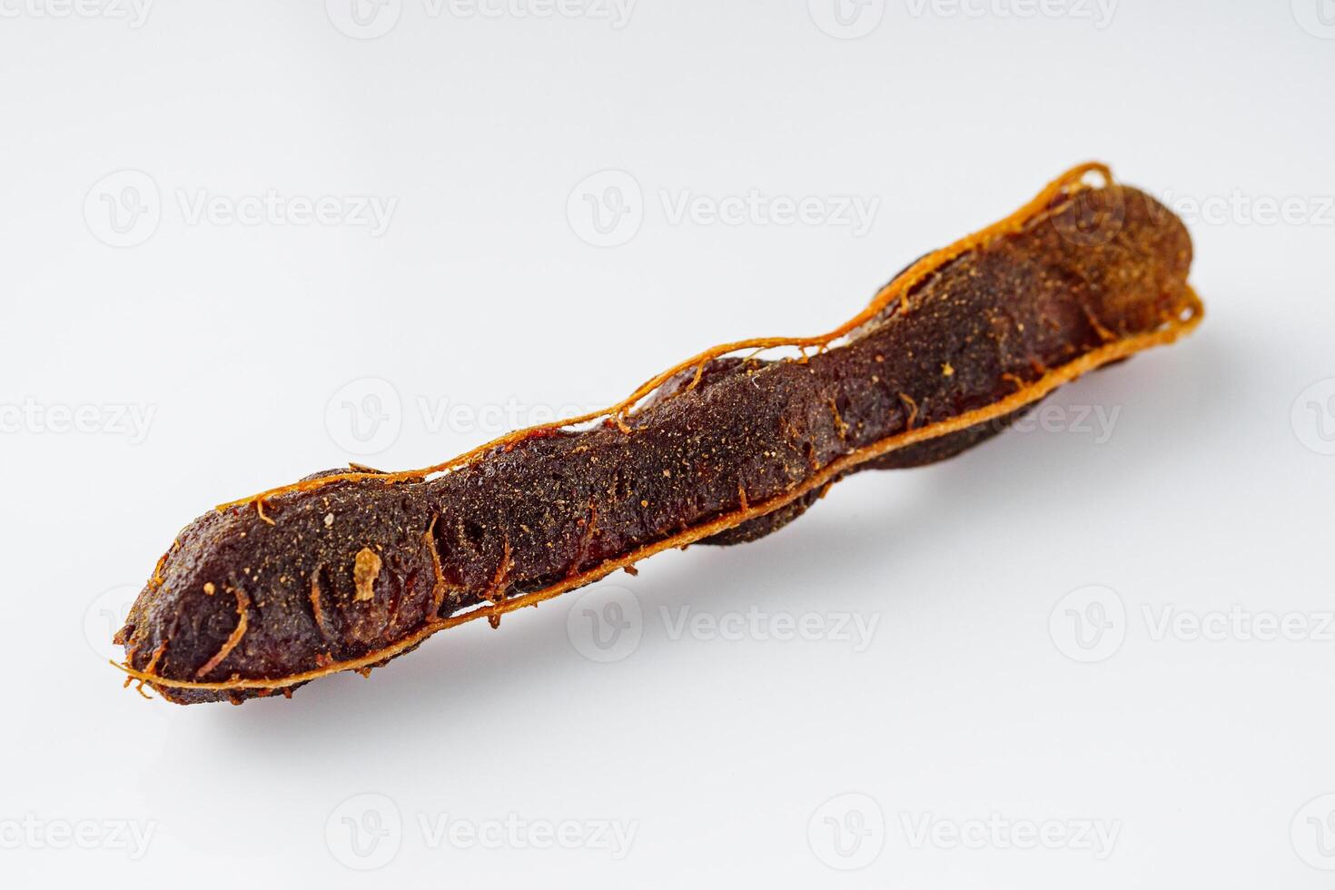 sweet and sour tamarind on a white background photo