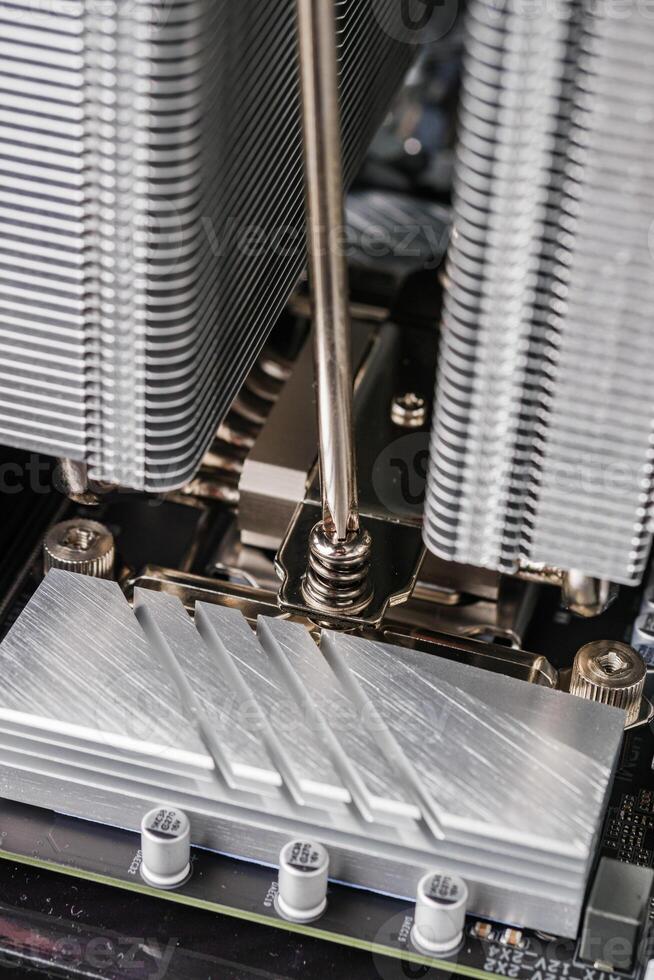 a modern central processor for a desktop computer for the LGA 1700 socket photo