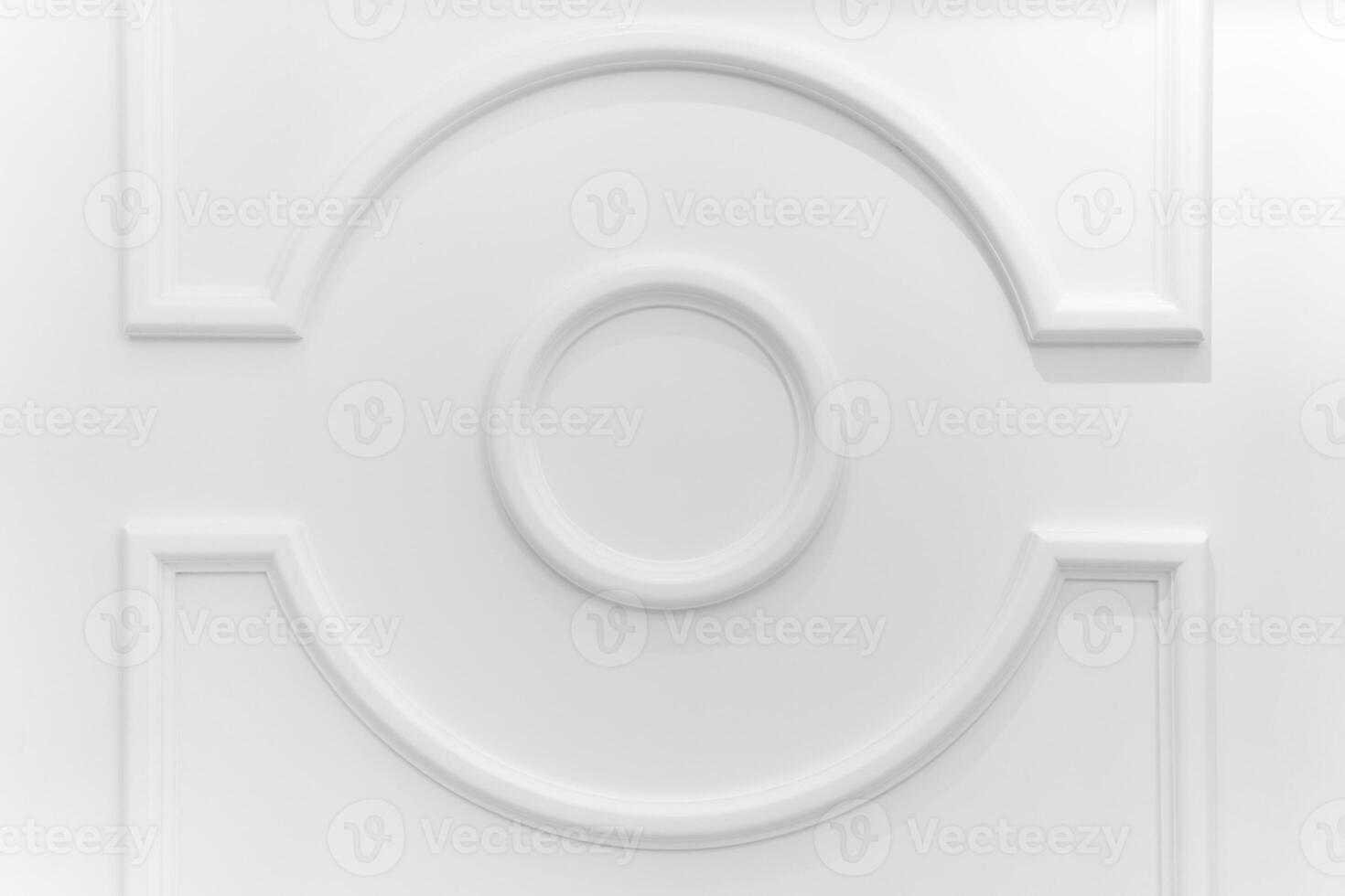 Photo of white background with a convex geometric pattern.
