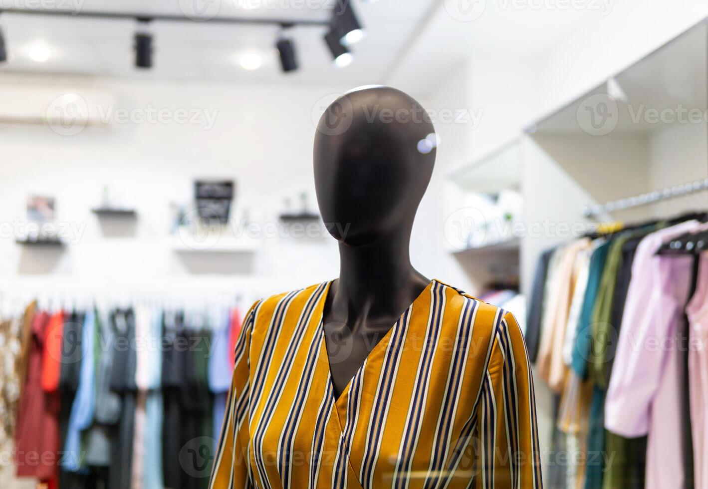 mannequin in the shop window photo