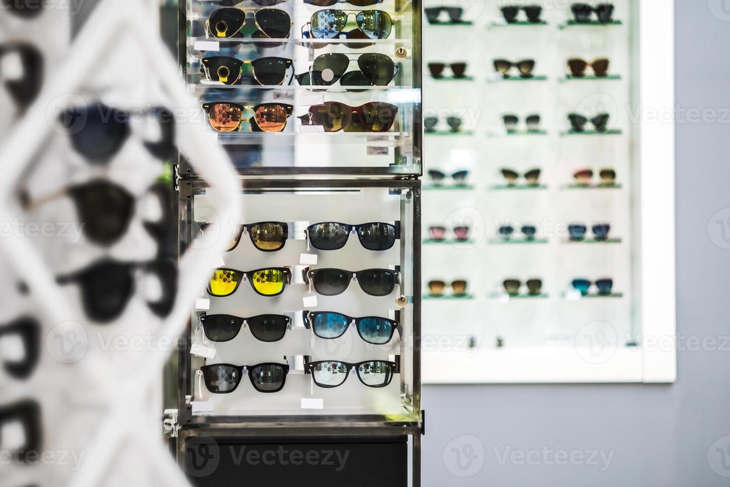 sunglasses in the store photo