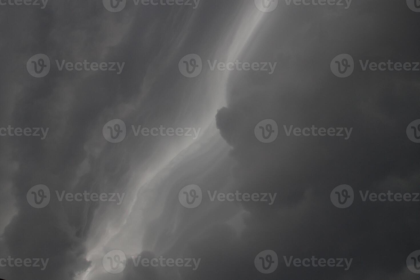 gray storm clouds photo