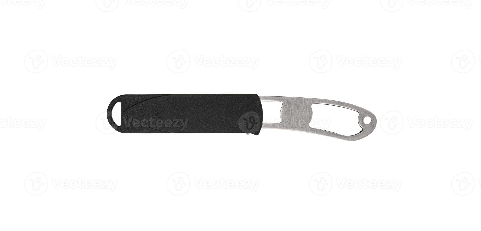 Throwing knife silver. Weapon of a ninja or assassin. Isolate on a white back. photo