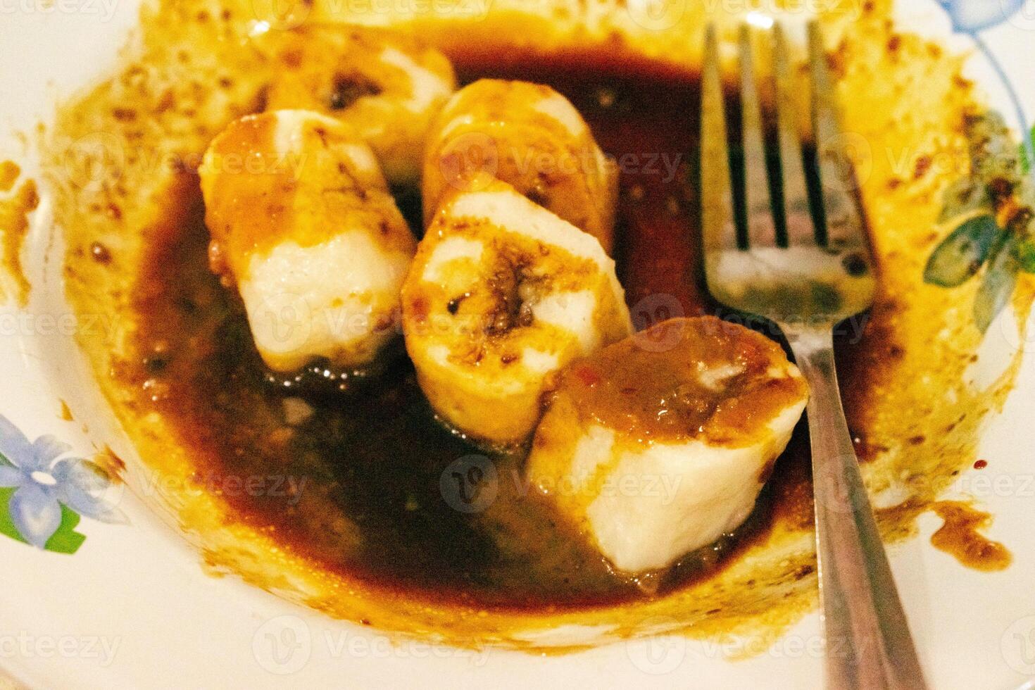 Wet Crackers or Kerupuk Basah from Putusibau photo
