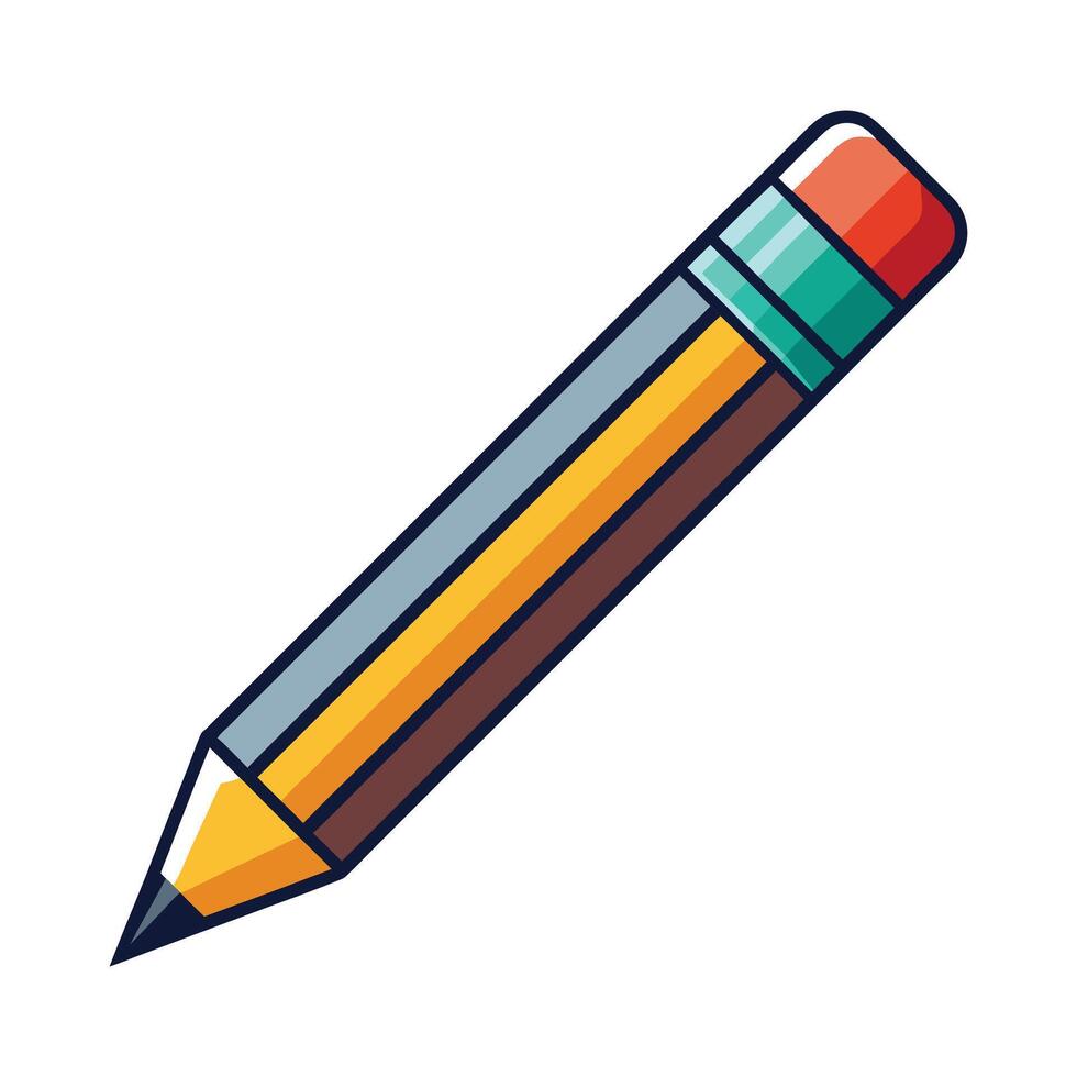 pencil illustration art vector