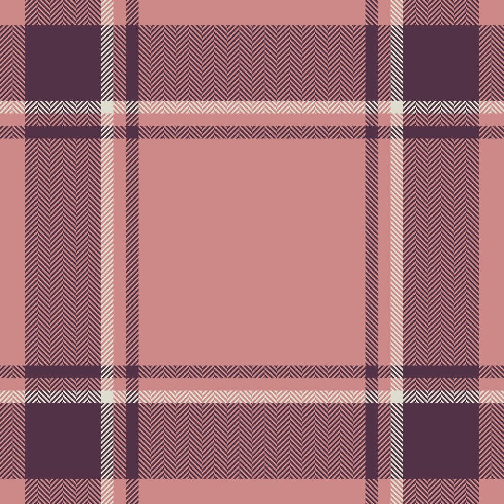 Plaid check pattern. Seamless fabric texture. Tartan textile print. vector