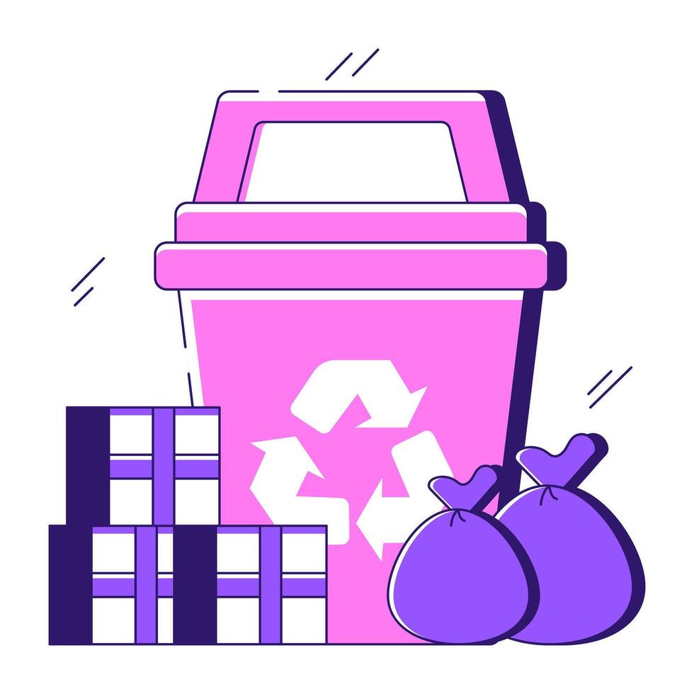 design of recycle bin vector