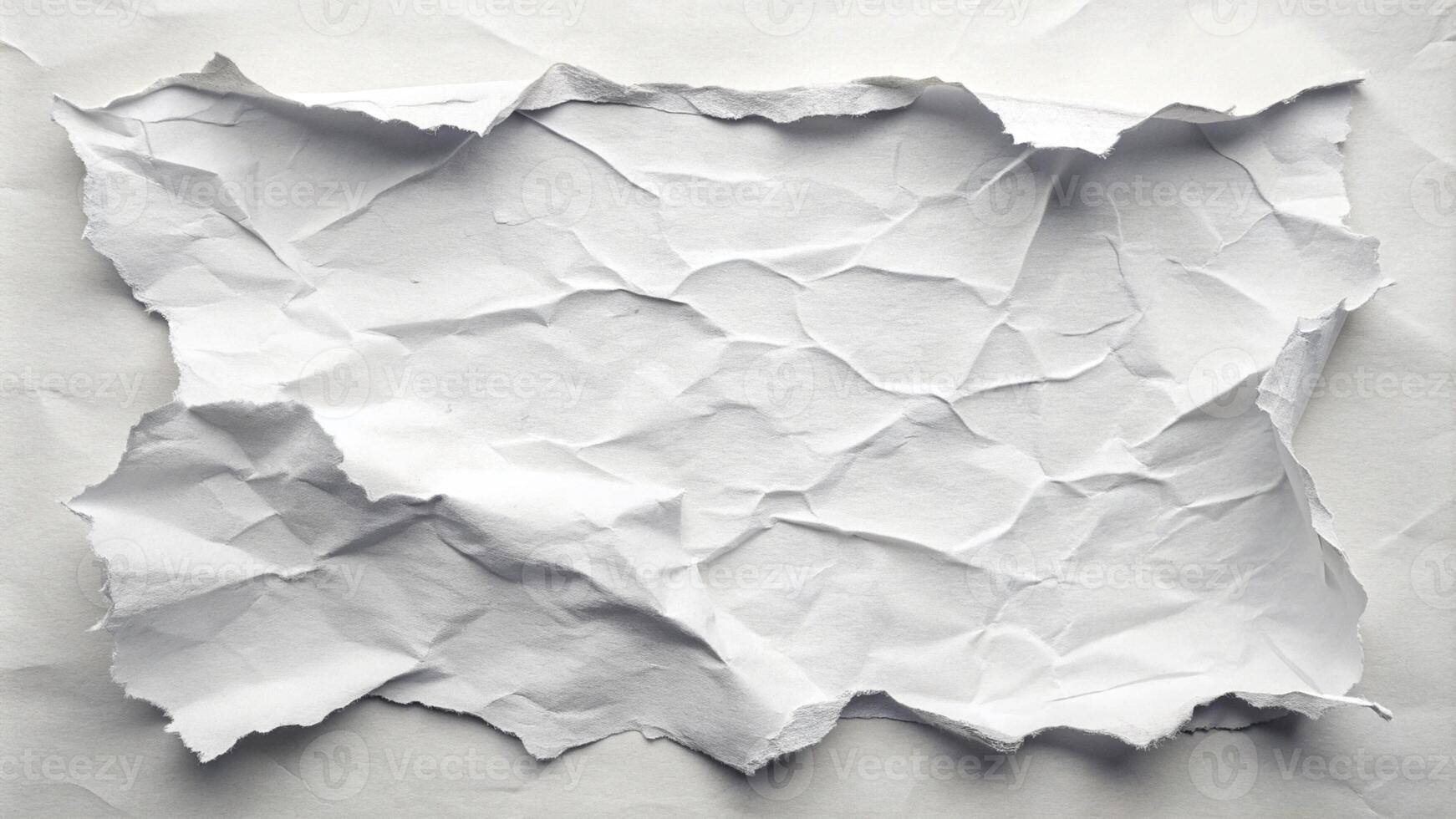White ripped torn paper background for your presentation background photo