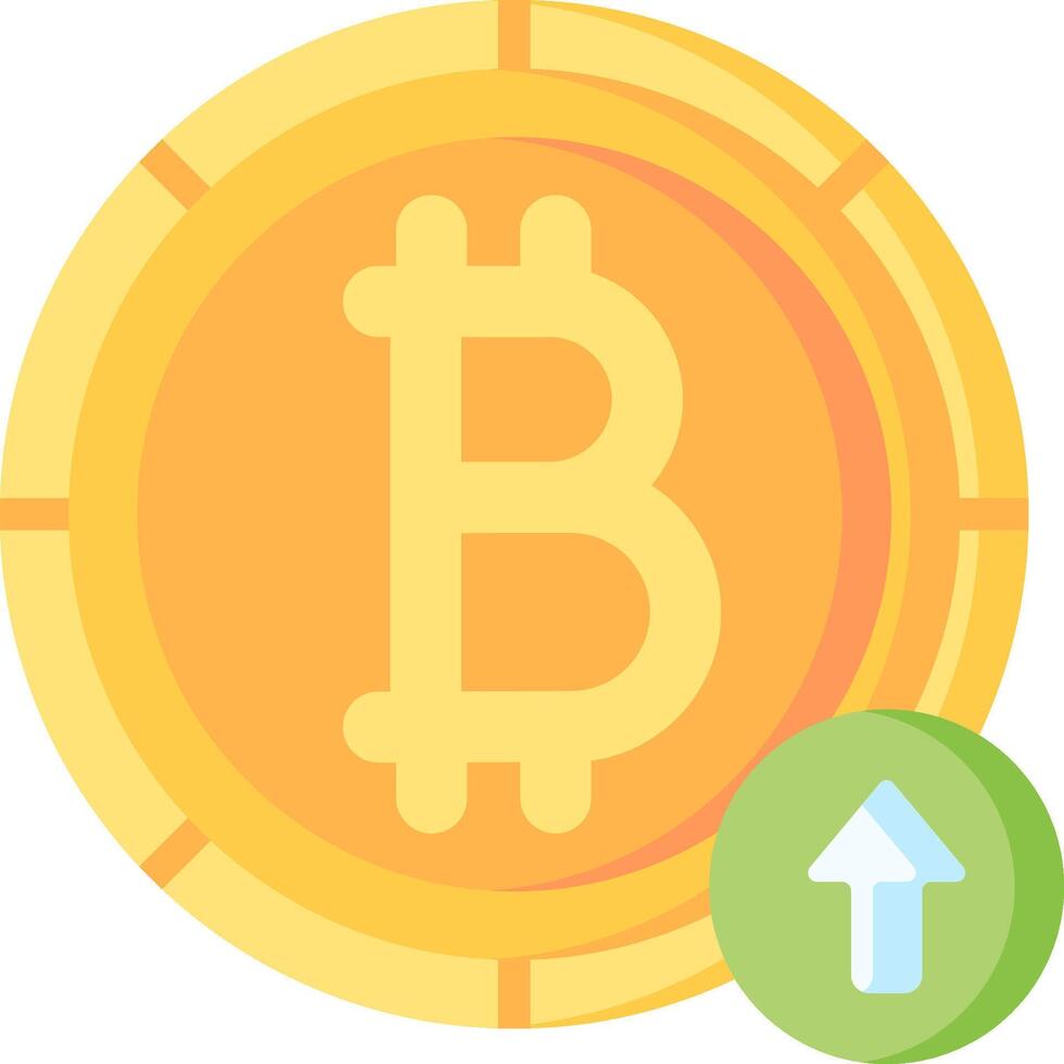 bitcoin illustration design vector
