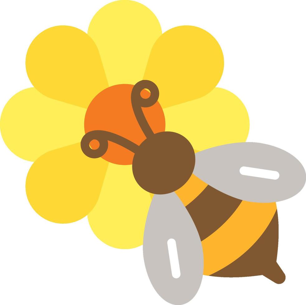 bee illustration design vector