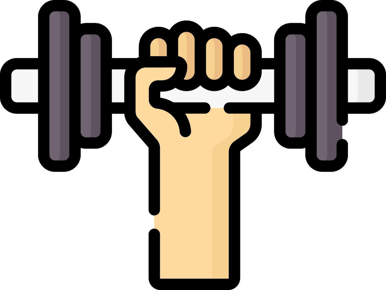gym illustration design vector