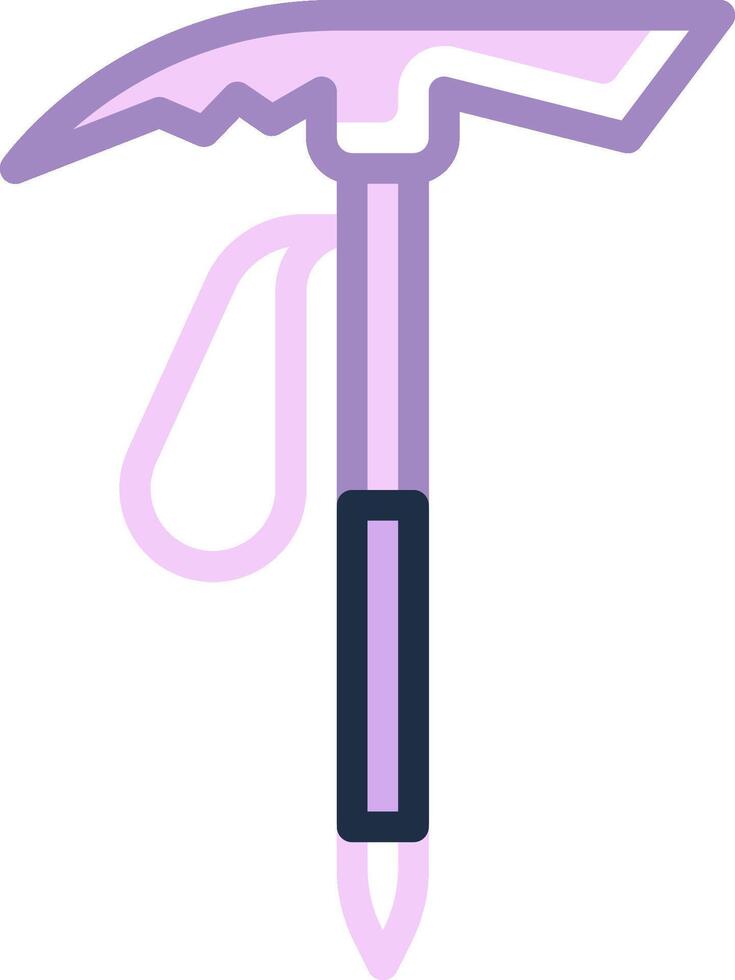 ice axe illustration design vector