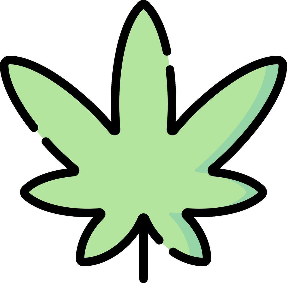 Marijuana illustration design vector