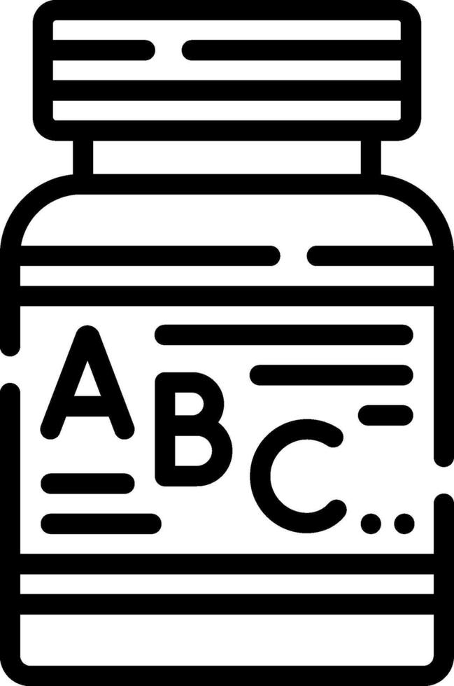 multivitamin illustration design vector
