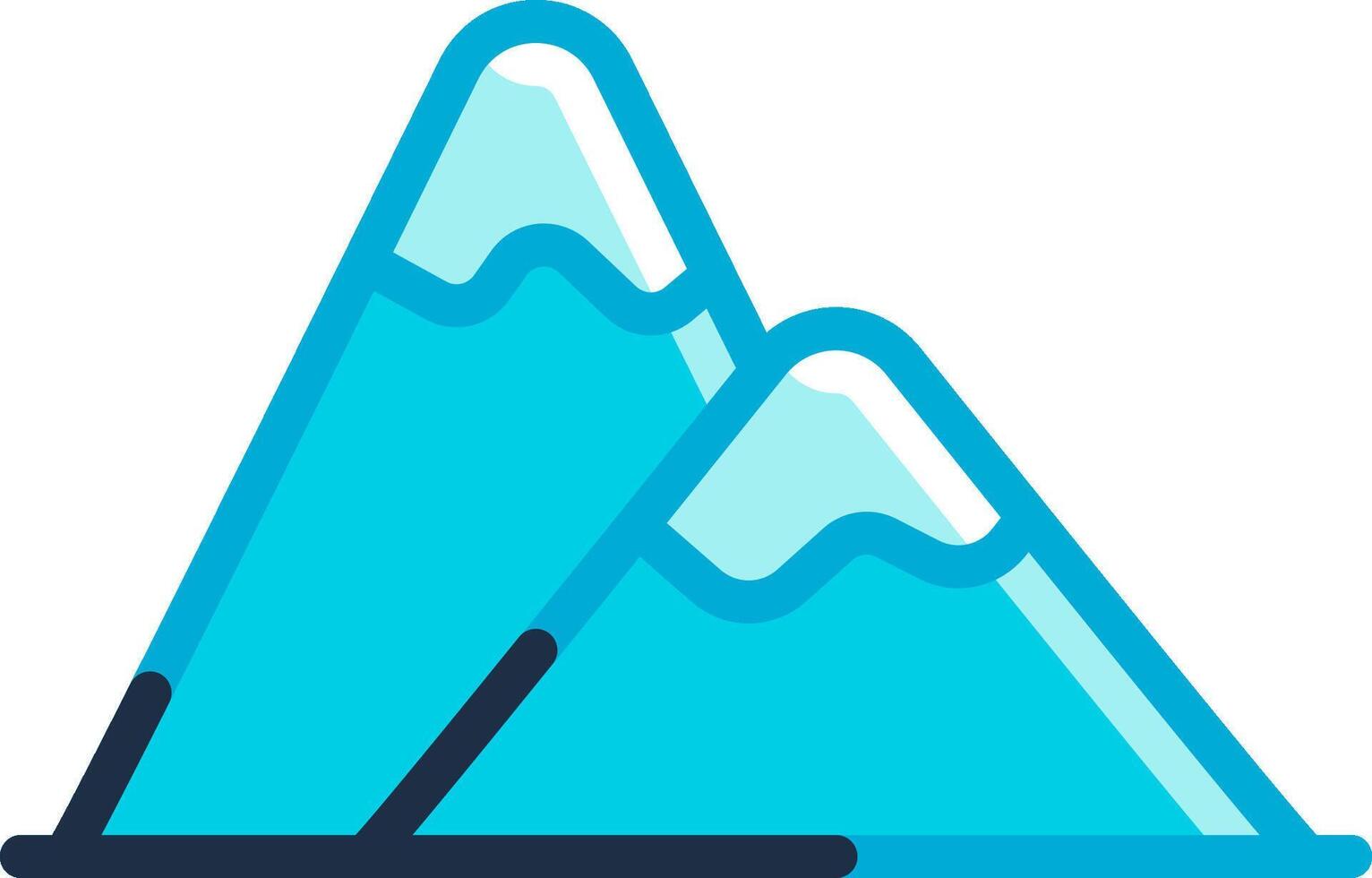 mountains illustration design vector