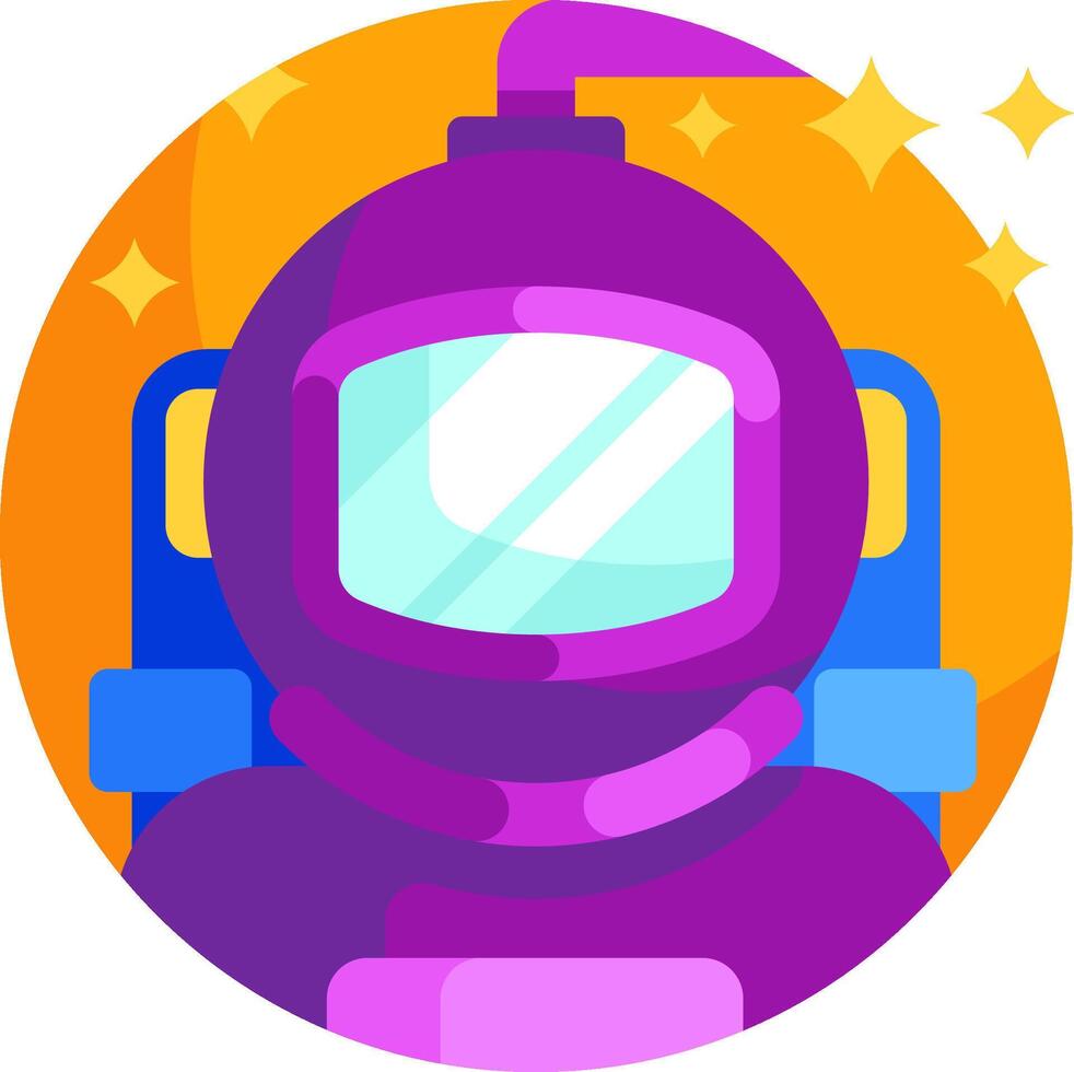 astronaut illustration design vector