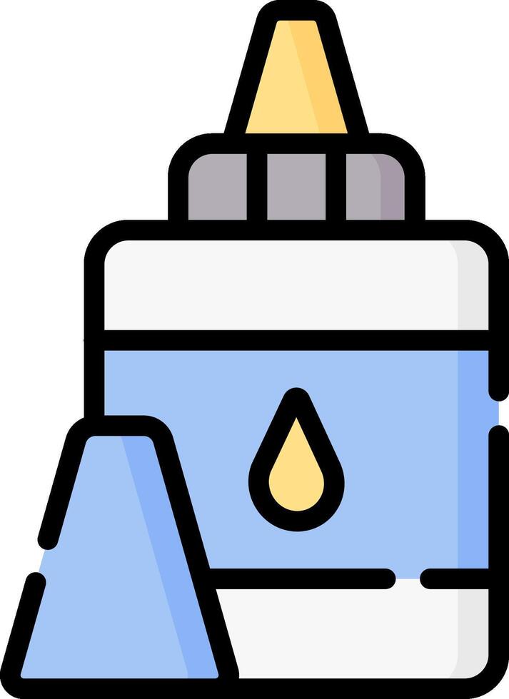 liquid glue illustration design vector