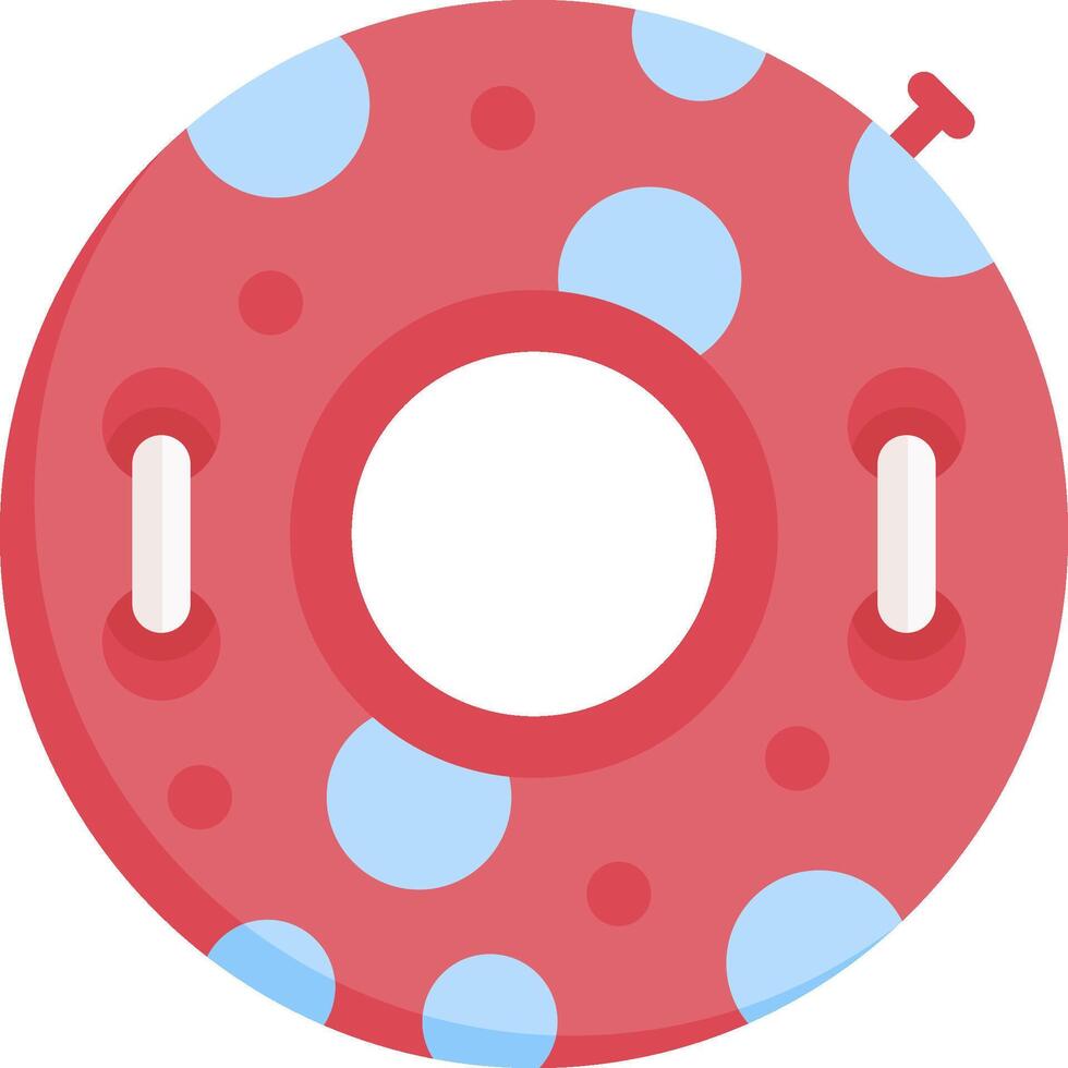 rubber ring illustration design vector