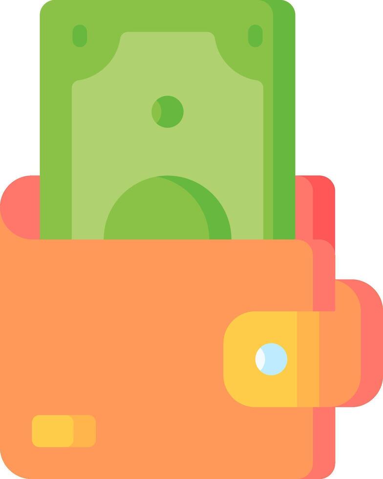 wallet illustration design vector