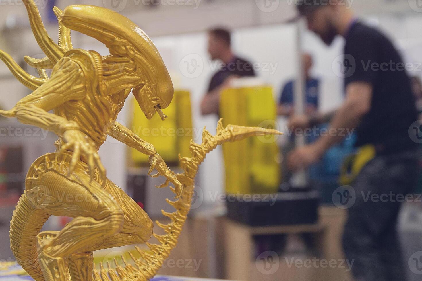 Samples of products close-up workshop 3D printing photo
