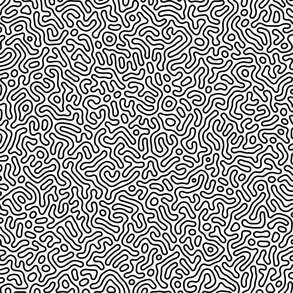 Abstract pattern background with a turing style design vector