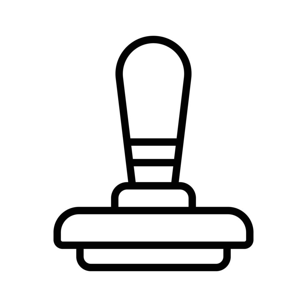 A digital icon representing an approval stamp, commonly used for document verification vector
