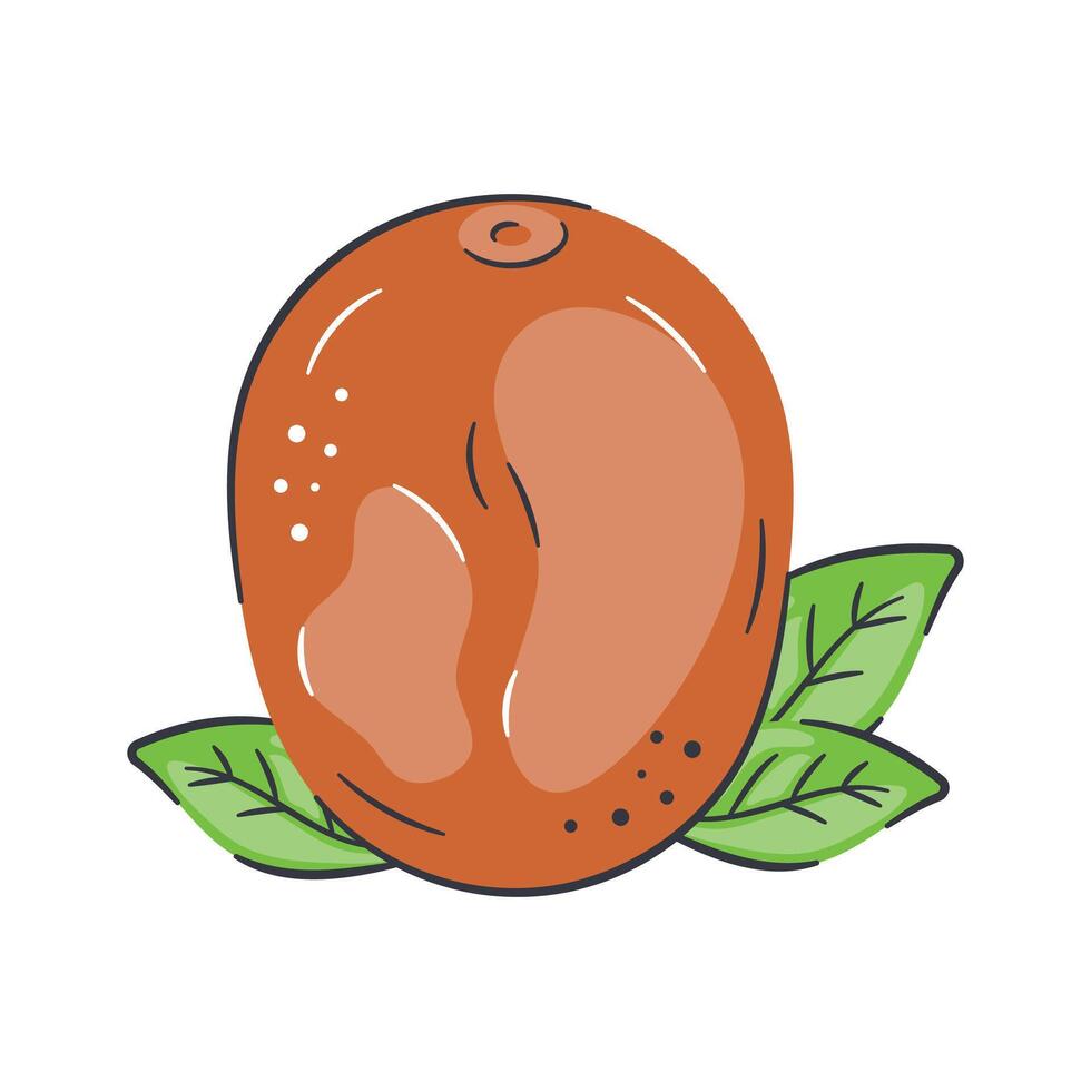 An amazing icon of kiwifruit, healthy and organic fruit vector