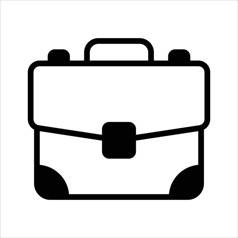 Business portfolio design, an amazing icon of business bag in editable style vector