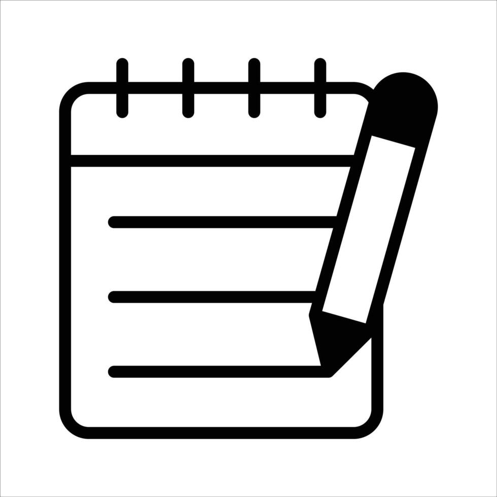 A design of Drafting pad, visually appealing of notepad in trendy style vector