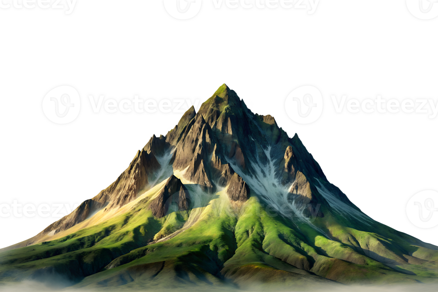 Mountain isolated on a transparent background png